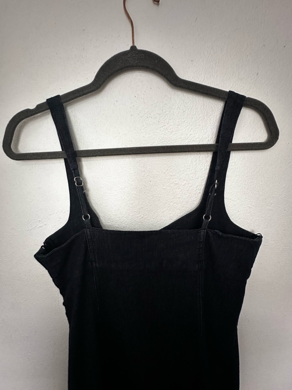 Zara Denim Button-Front Midi Dress - Picture 6 of 7